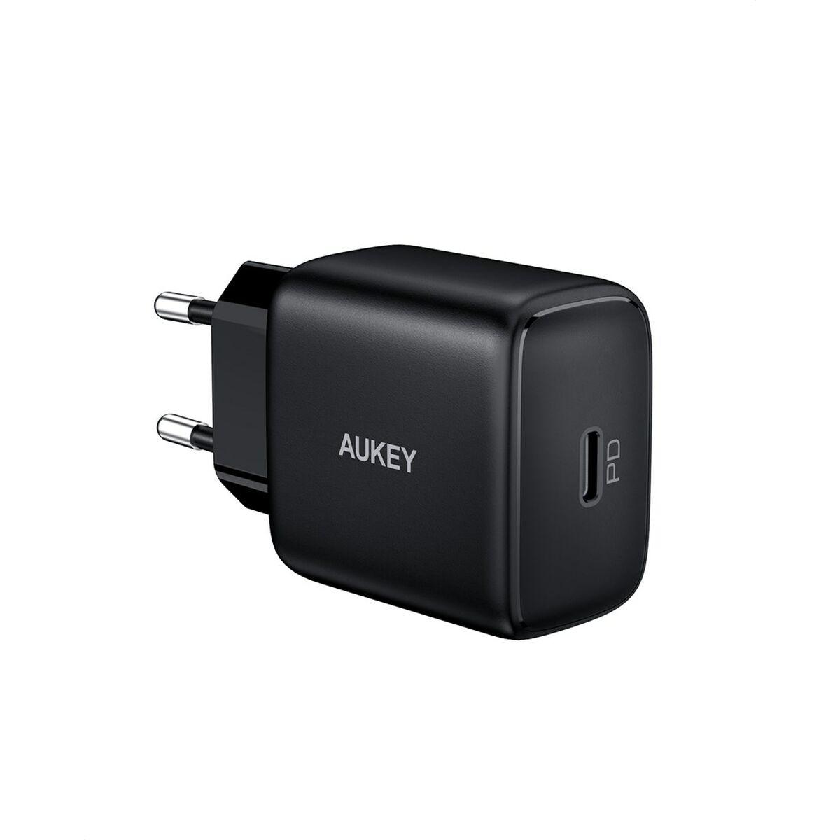 Batteria carica per Parete Aukey PA-R1 Nero Nero 20 W