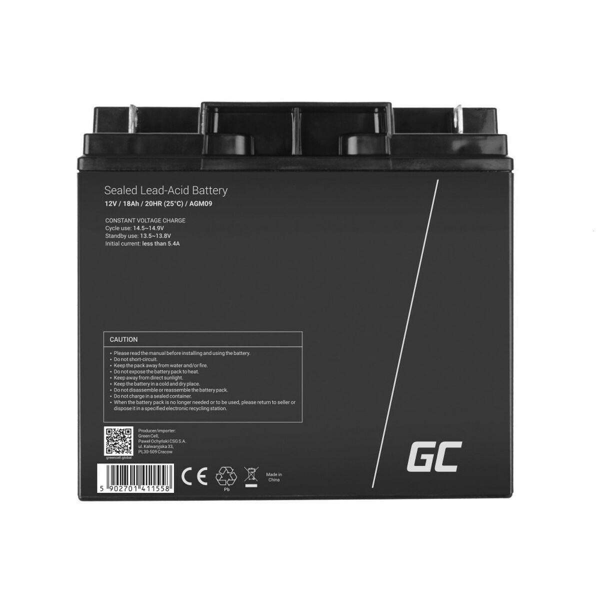 AGMVRLA12V 18AH BATTERY FOR MOWER