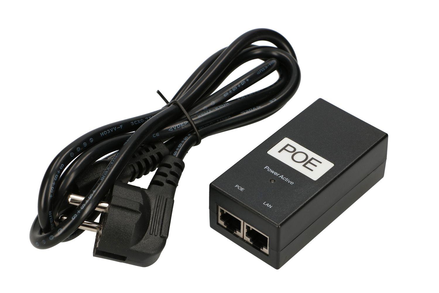 EXTRALINK POE-24-24W 24V 24W 1A POWER ADAPTER WITH AC CABLE