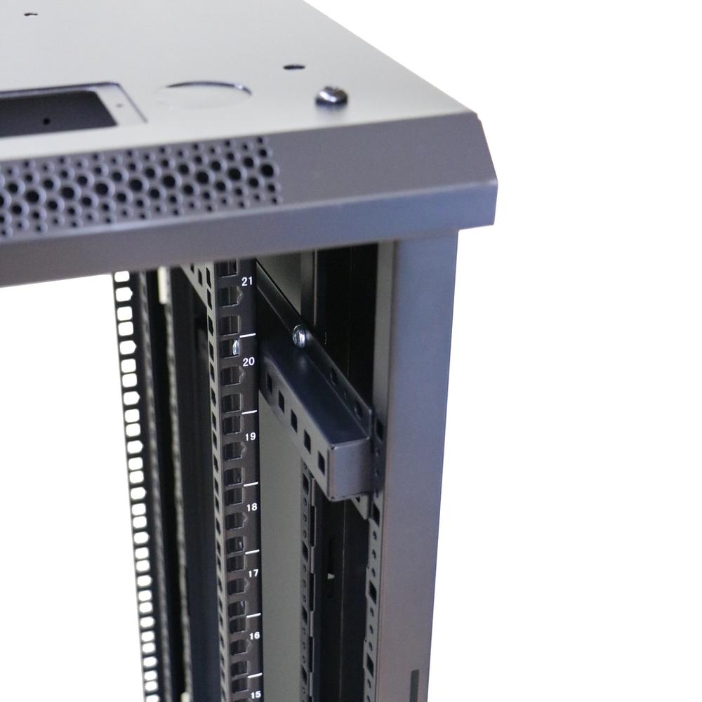 Extralink 27U 600x600 Nero | Armadio per montaggio su rack | in piedi