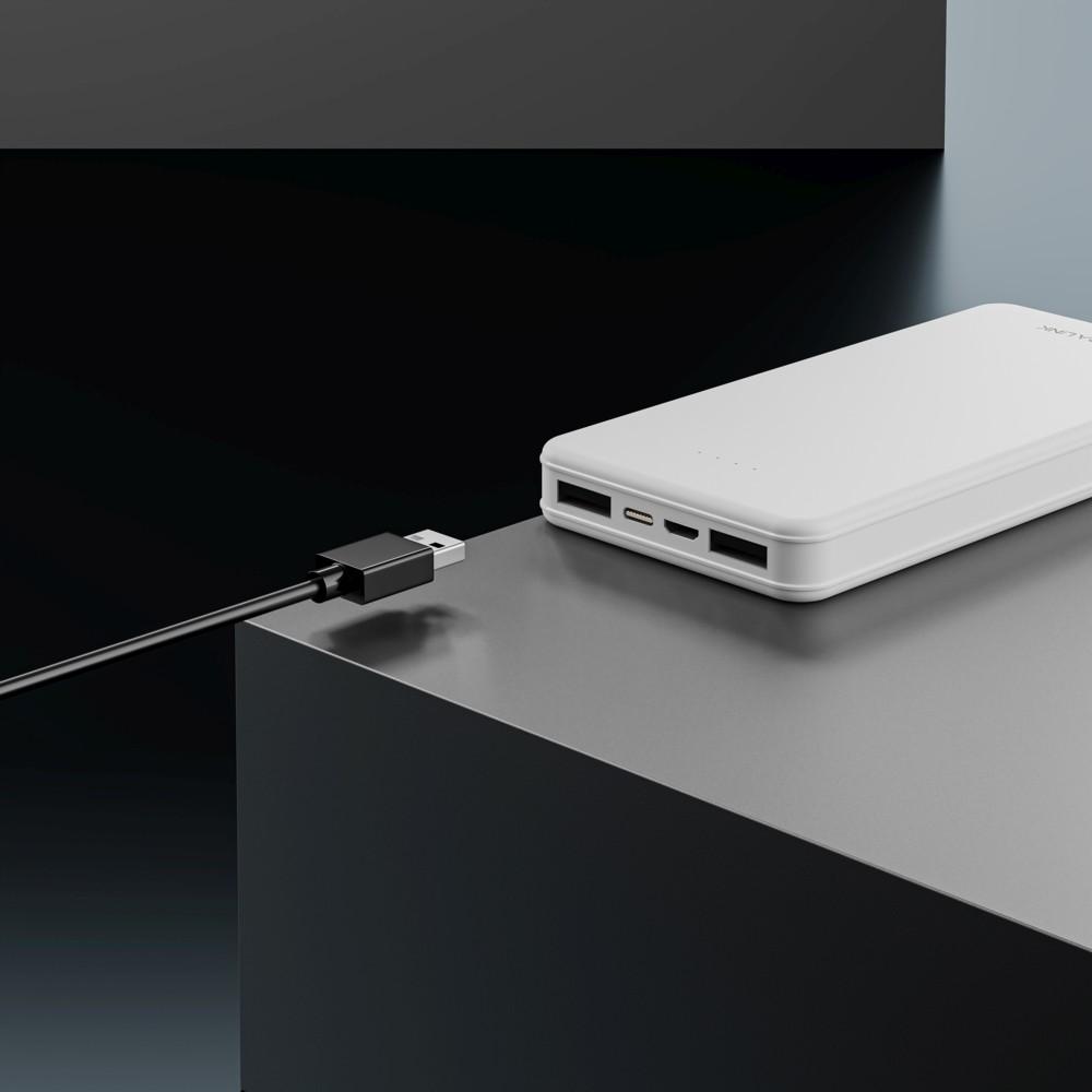 Extralink EPB-078W 10000mAh Bianco | Powerbank | Power bank, USB-C