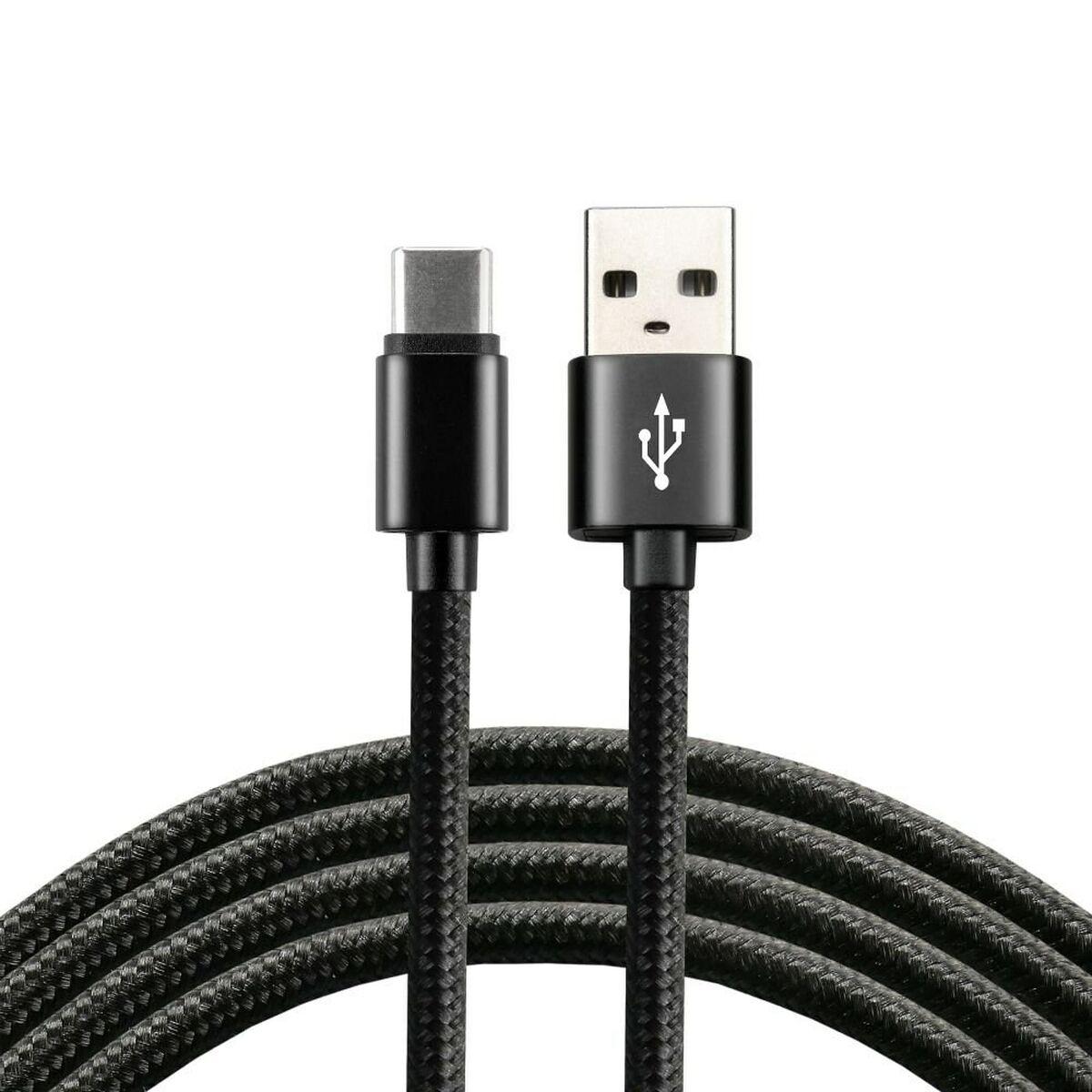 Cavo USB C EverActive CBB-1CB Nero 1 m