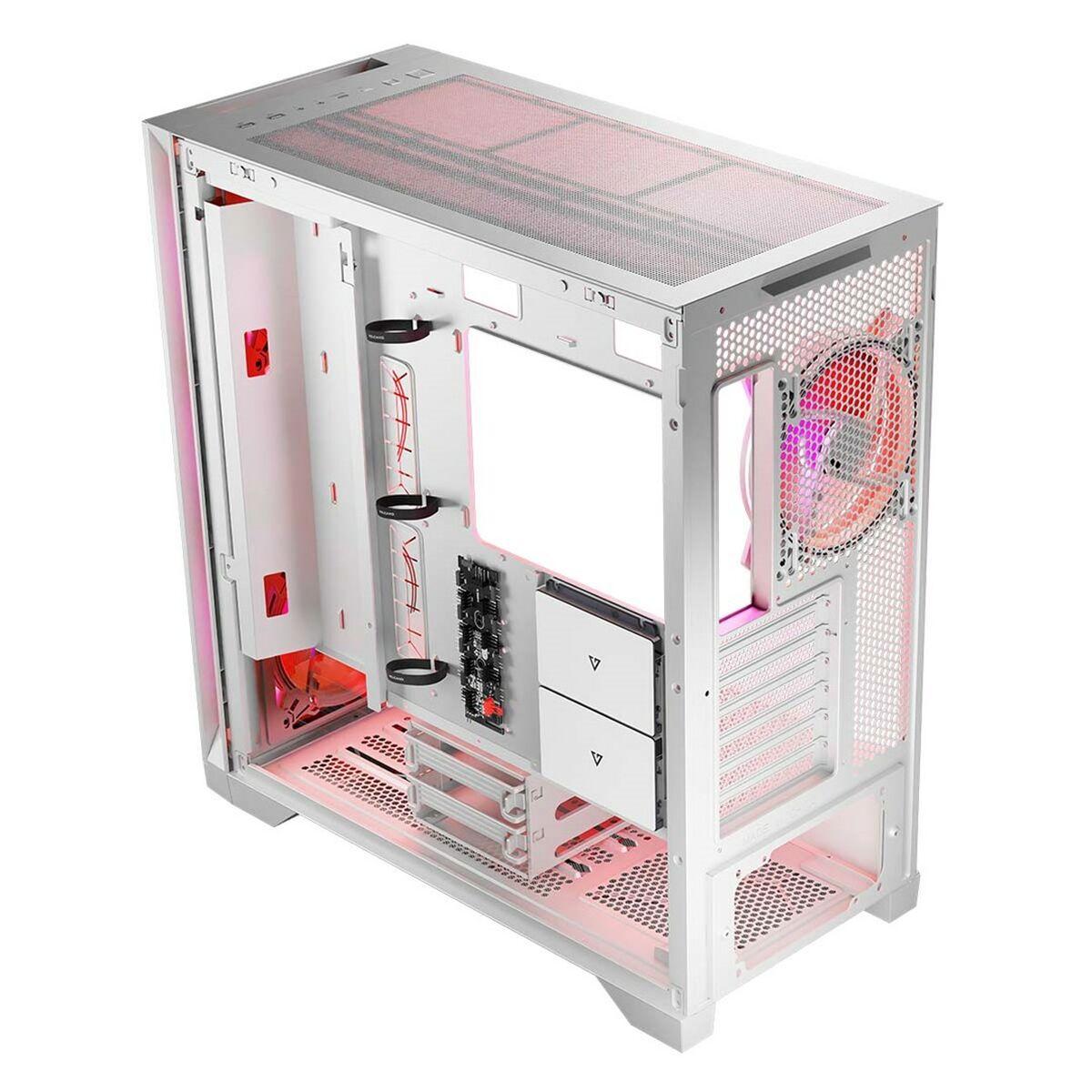 Case computer desktop ATX Modecom VOLCANO EXPANSE S APEX ARGB Bianco