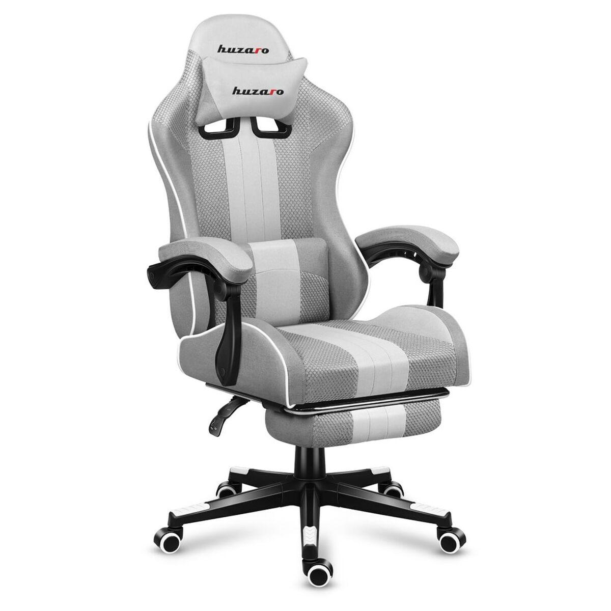 Sedia Gaming Huzaro HZ-Force 4.7 White Mesh Bianco Grigio