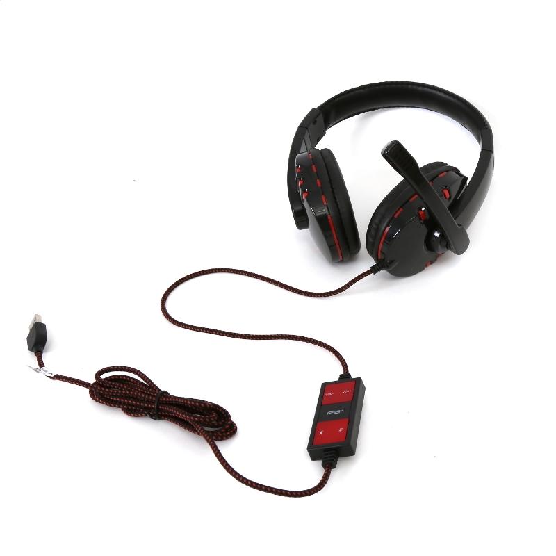 FREESTYLE CUFFIE GAMING CON MICROFONO USB FH-5401 HI-FI