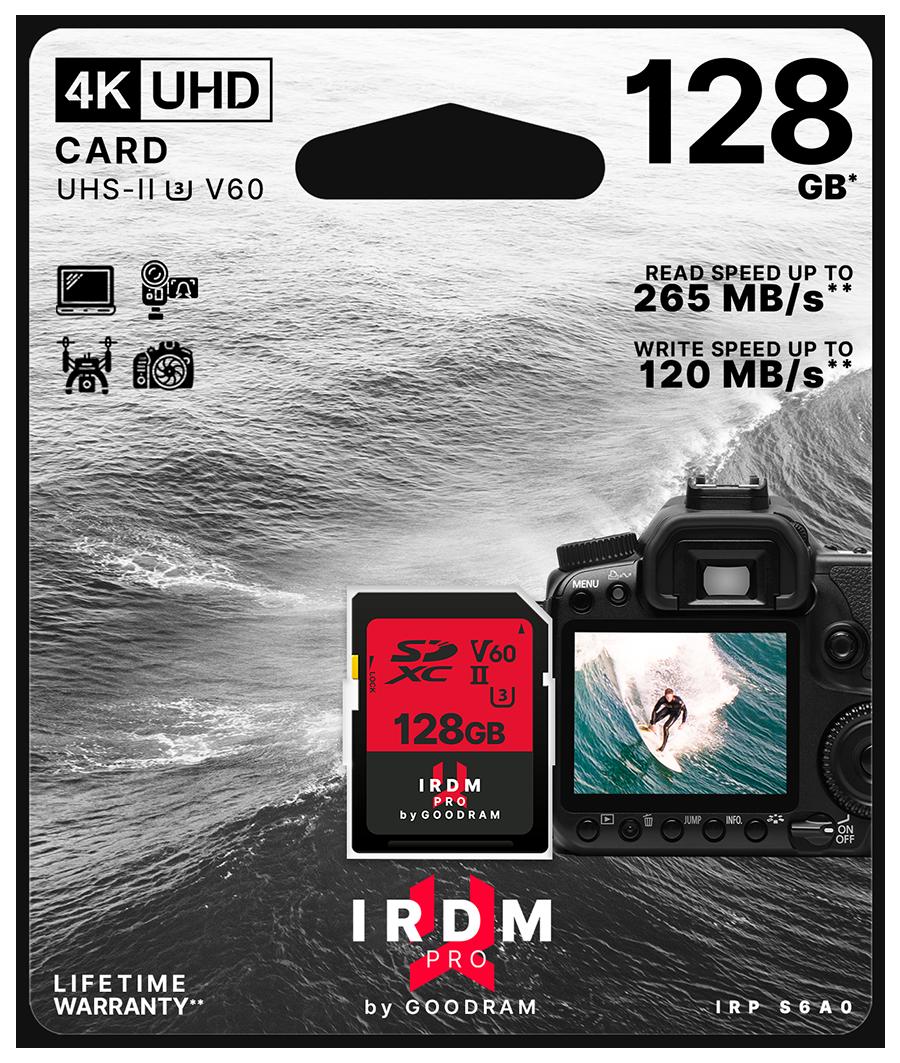 Goodram IRDM PRO 128 GB SDXC UHS-II