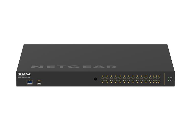 NETGEAR M4250-26G4XF-PoE Gestito L2/L3 Gigabit Ethernet (10/100/1000) Supporto Power over Ethernet (PoE) 1U Nero