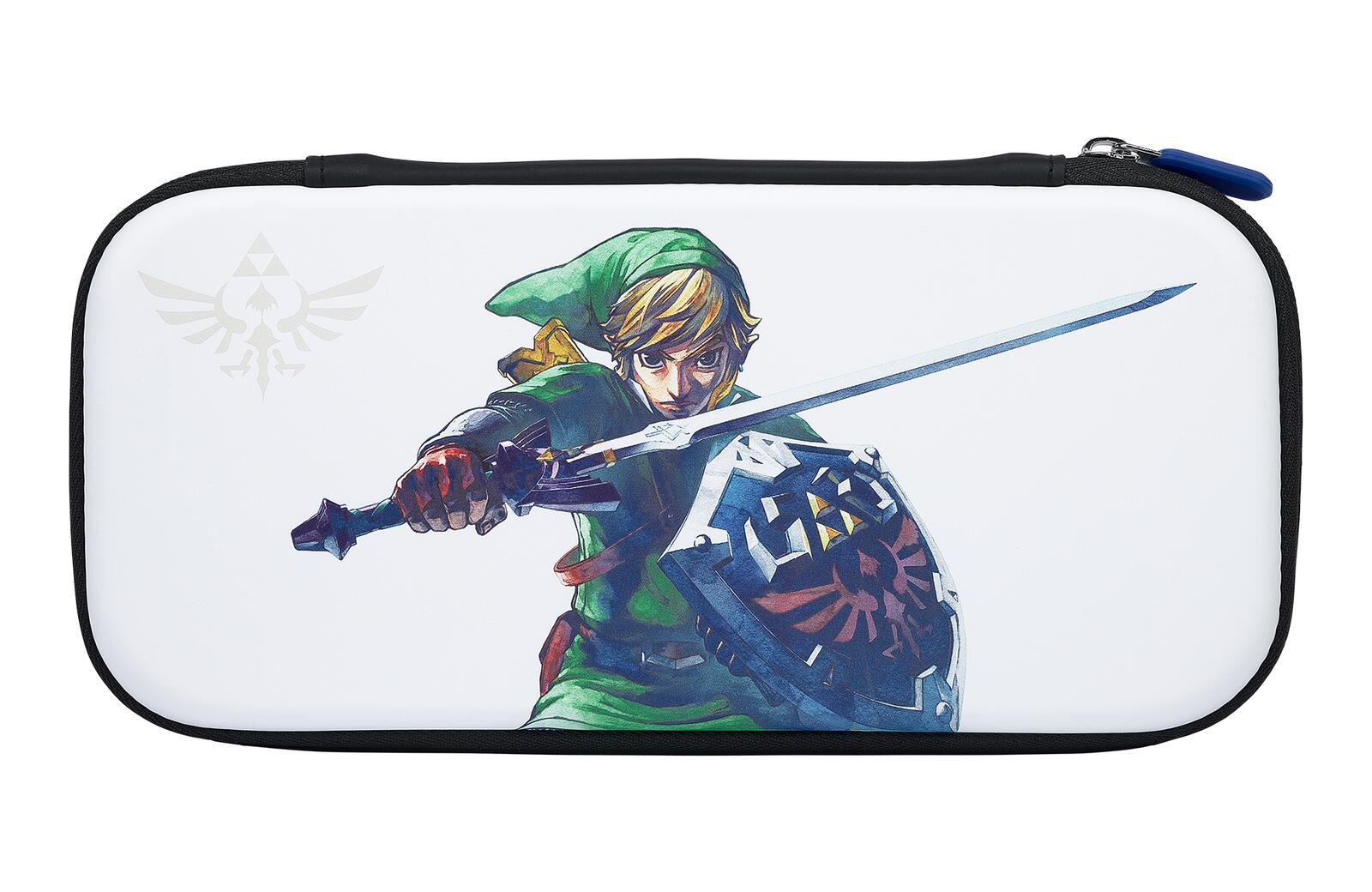 PowerA Slim Etui per Nintendo Switch o Lite (Modello OLED, Master Sword Defense, Licenza ufficiale)