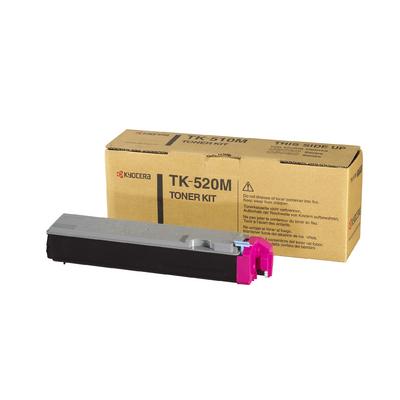 TK520M - TONER KIT MAGENTA TK-520M FS-C5015 TK-520M Toner Kit Durata 4.000 copie 5% magenta (solo per FS-C5015N) - 1T02HJBEU0 -