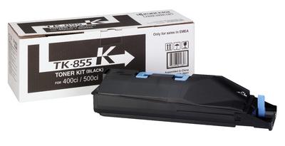 TK855K - TONER NERO TK855K TASKALFA 400CI KYOCERA-MITA TONER ORIGINALE COLORE 1T02H70EU0 CARTUCCIA TONER NERO TK-855K PER TASKa