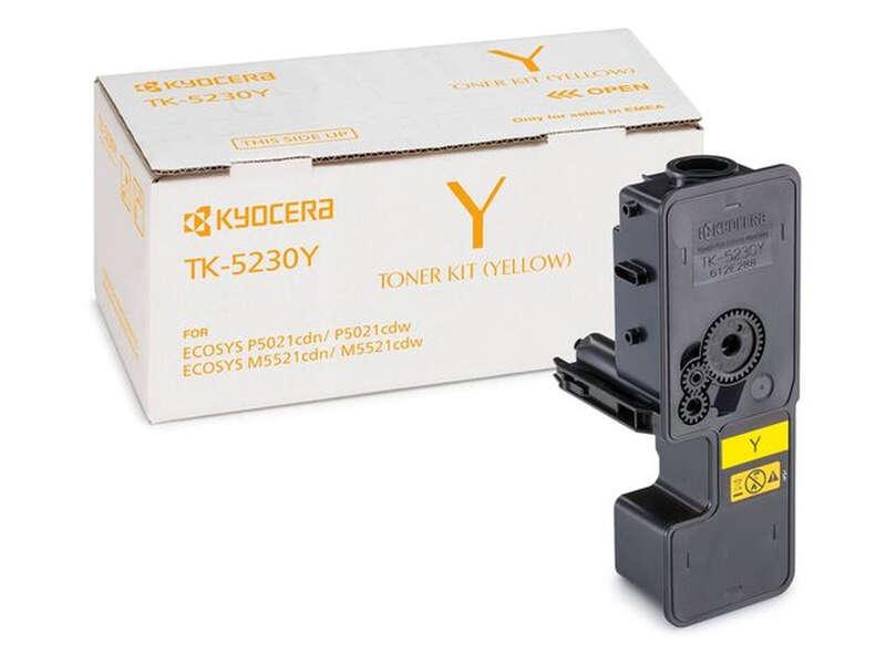 KYOCERA TK-5230Y cartuccia toner 1 pz Originale Giallo