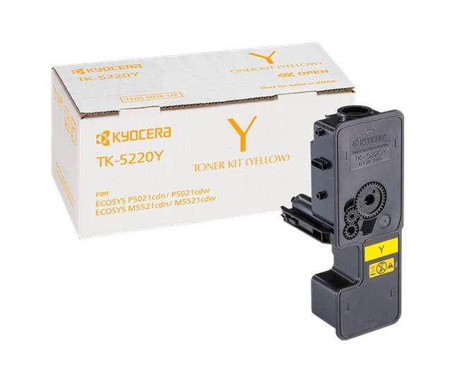 KYOCERA TK-5220Y cartuccia toner 1 pz Originale Giallo