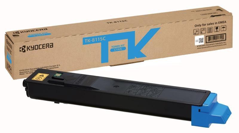 TK-8115C Toner Cyan for 6.000 pages ISO/IEC 19752