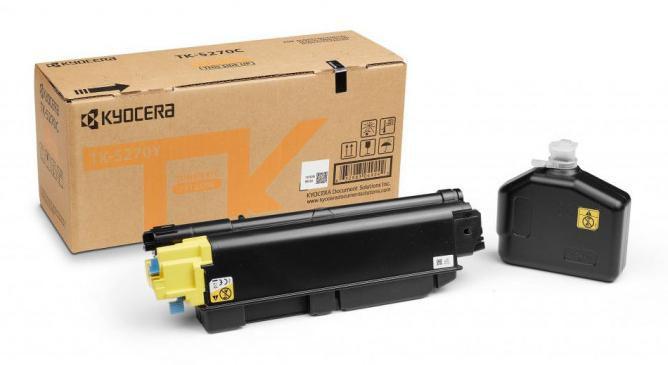 ORIGINAL Kyocera toner giallo TK-5270Y 1T02TVANL0 6000 Seiten