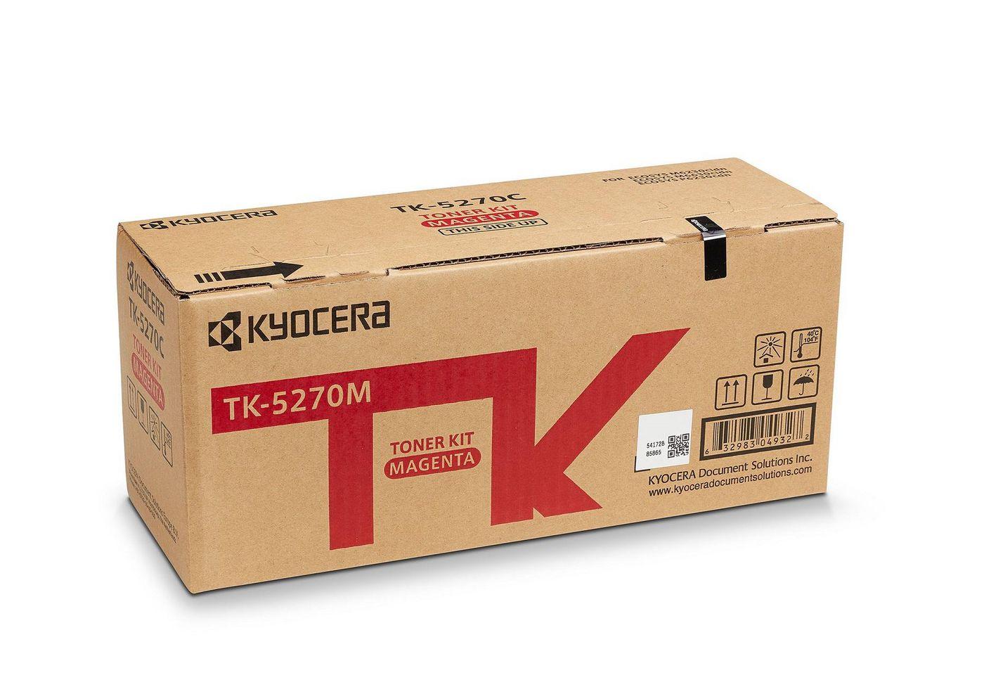 ORIGINAL Kyocera toner magenta TK-5270M 1T02TVBNL0 6000 Seiten