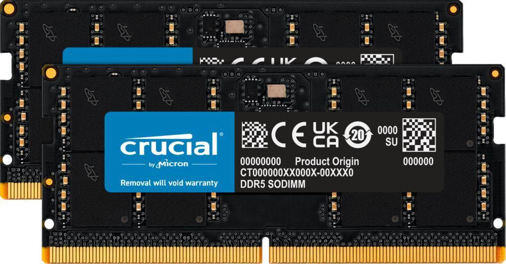 KIT DA 64GB 2X32GB DDR5-4800 SODIMM