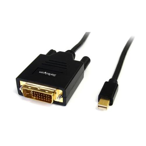 StarTech.com Cavo Mini DisplayPort a DVI Passivo 1080p - 1,8 m- Cavo Adattatore Mini DP a DVI Single Link - Cavo Convertitore m