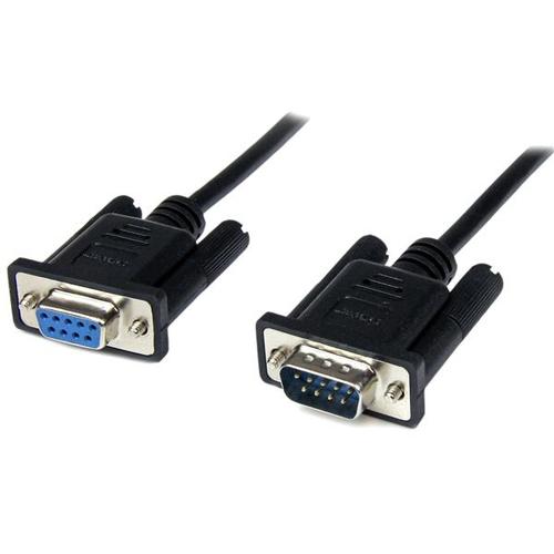 StarTech.com Cavo seriale null modem DB9 RS232 nero 2 m - F/M