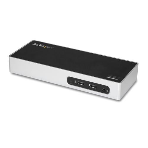 StarTech.com Docking Station USB 3.0 - Laptop Dock per doppio monitor con HDMI e DVI/VGA Video - Hub a 6 porte USB 3.1 Gen 1 5G