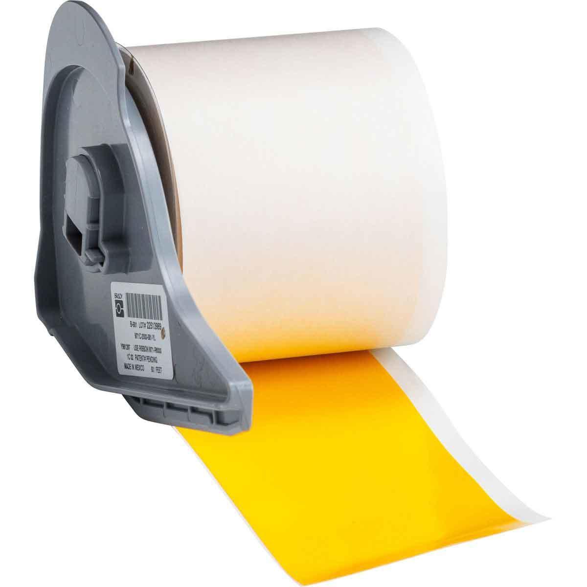 Yellow BMP71 Label Printer