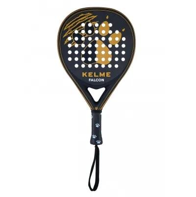 Racchetta da padel Kelme Falcon - Forma a goccia - Telaio e faccia in carbonio al 100% - Nucleo in Eva compresso - Design opaco