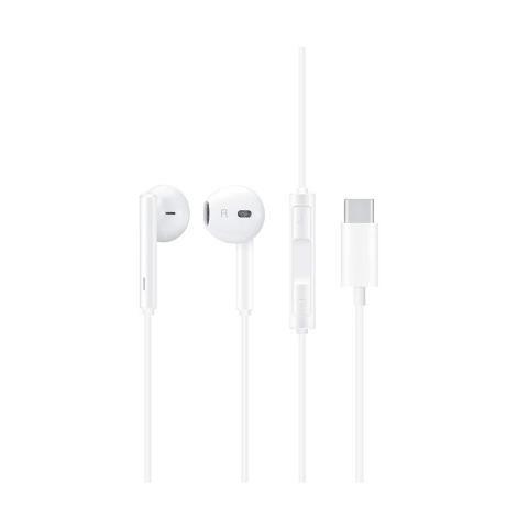 Huawei 55030088 cuffia e auricolare Cablato In-ear Musica e Chiamate USB tipo-C Bianco (Headphones/Headset Wired - In-Ear Calls