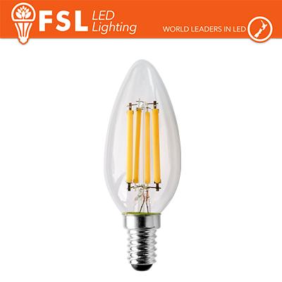 Lampada Filamento Oliva - 4W 2700K E14 470LM