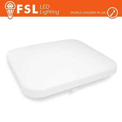 Plafoniera Quadrata LED IP20 25W 3000K 33x68cm