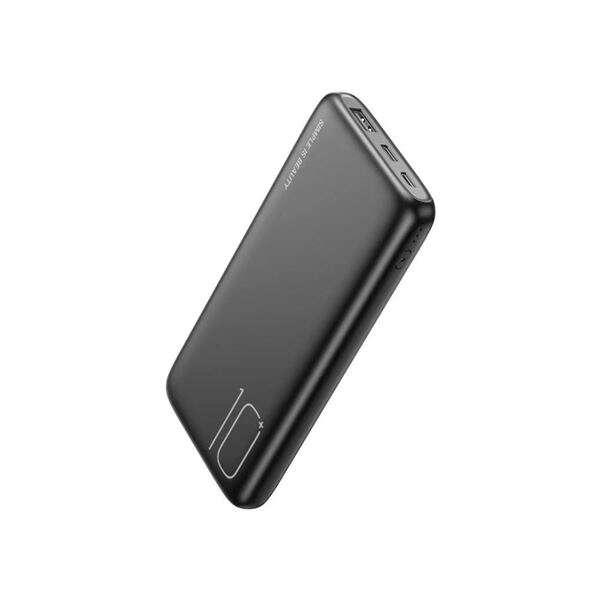 XO PowerBank PR182 - 10000MAH - Indicatori LED - Ricarica rapida - USB - Tipo C - colore nero