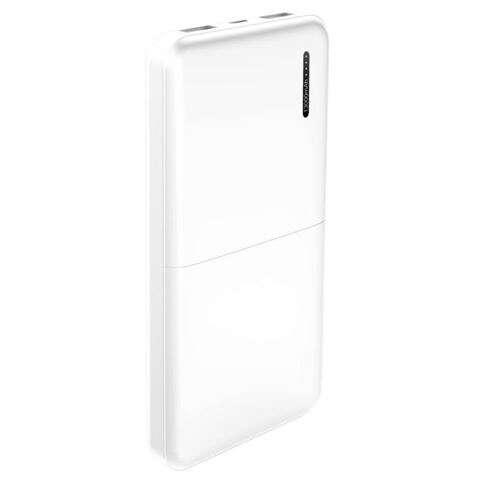 XO PowerBank PB70 - 13000MAH - Ricarica rapida - Indicatore LED - 2 USB - 2A - colore bianco