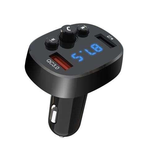 XO BCC03 Trasmettitore FM per Bluetooth 18W Quick Charge - Schermata LED - Frequenza 87.5 - 108.0MHz - 1x supporto USB QC 3.0,