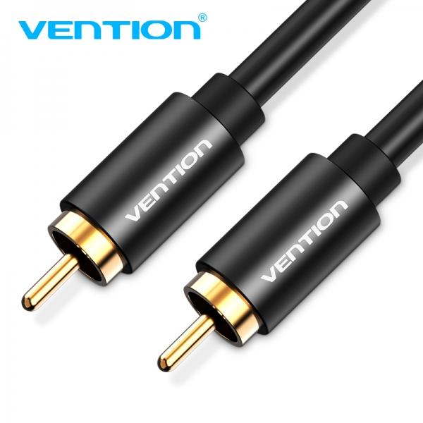 Vention VAB-R09-B200 cavo audio 2 m RCA Nero