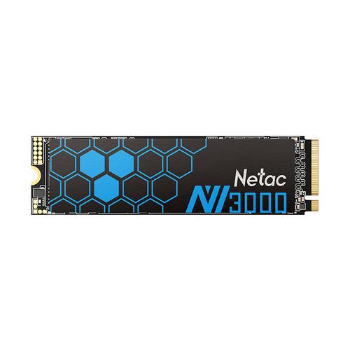 Netac NV3000 M.2 500 GB PCI Express 3.0 3D NAND NVMe (Netac 500GB NV3000 M.2 NVMe SSD, M.2 2280, PCIe3, 3D TLC NAND, R/W 3100/2