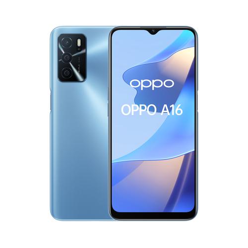 OPPO A16 Smartphone, AI Triple Camera 13+2+2 MP, 6.52” 60HZ Display, 5000mAh, SuperVOOC + Power Saving, RAM 3GB + ROM 32GB ex