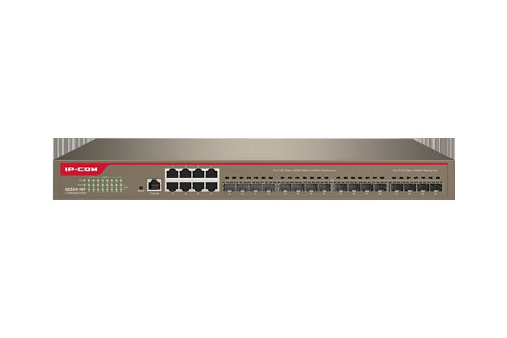 SWITCH IP-COM G5324-16F 8P GIGABIT+16P SFP 1P Console, L3 Cloud Managed