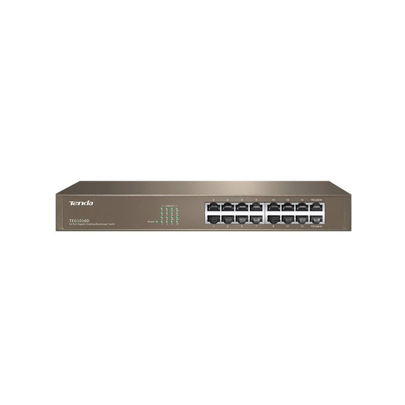 Switch TENDA TEG1016D 16 porte 10/100/1000MBPS 11''