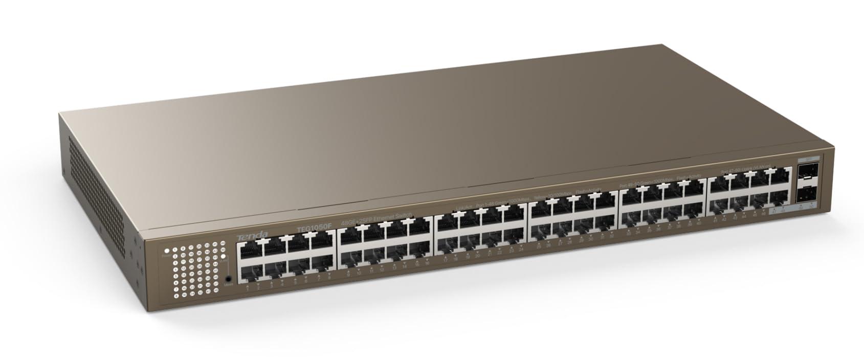 Switch Ethernet Unmanaged 48 Port Gigabit + 2SFP - Business