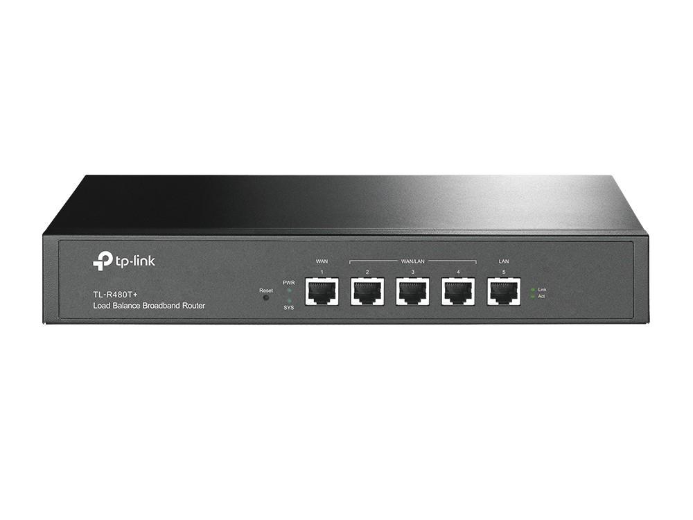 Load balance router fino a 4 WAN TP-Link TL-R480T+