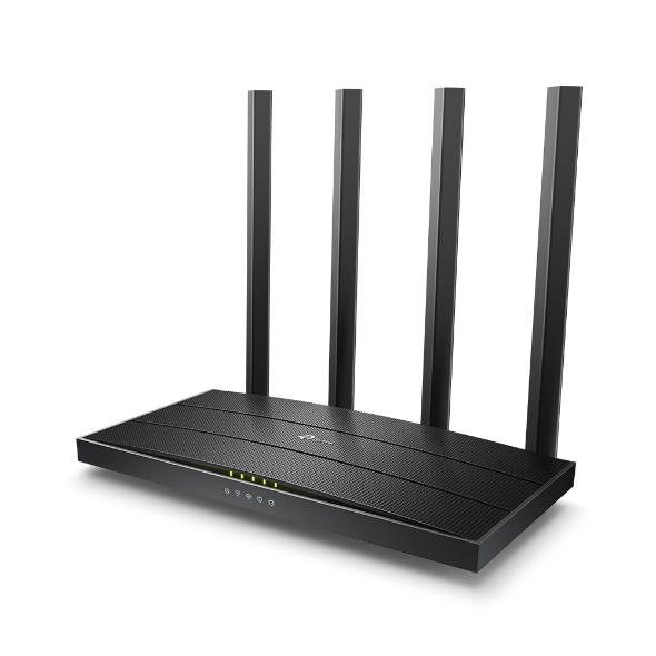 ROUTER TP-LINK Archer C80 WIREESS DUAL BAND AC1900 1300Mbps a 5GHz600Mbps a 2.4GHZ 5P GIGABIT4 ANTENNE MU-MIMO IPTV