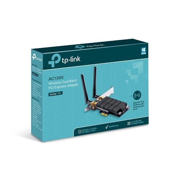 TP-Link Archer T6E | Adattatore WiFi | AC1300, PCI Express, doppia banda