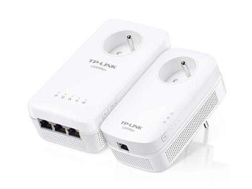 TP-LINK AV1300 GIGABIT PASSTHROUGH POWERLINE AC WI-FI KIT 1200MBPS POWERLINE DATA RATE LINE-NEUTRAL/LINE-GROUND 2X2 MIMO AC1200