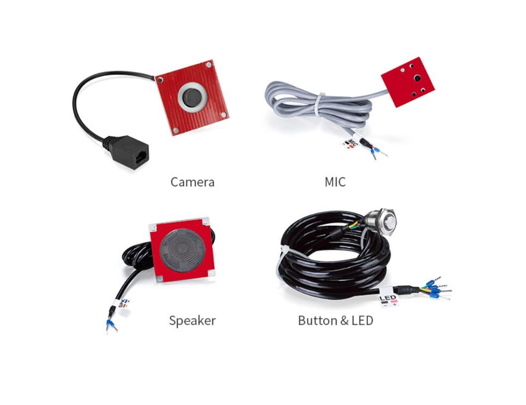 FANVIL PA2-KIT ACCESSORY PACKAGE - IP CAMERA MODULE, SPEAKER MODULE, MICROPHONE MODULE, BUTTON MODULE