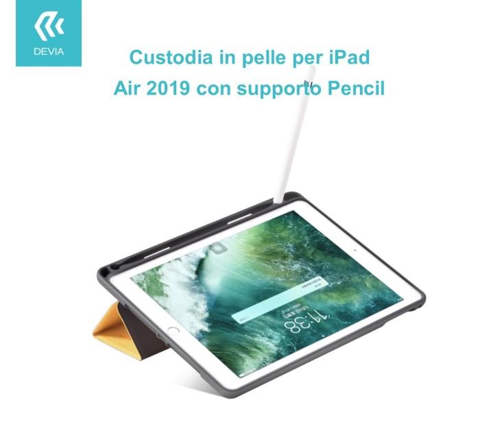 CUSTODIA IPAD AIR IN PELLE DEVIA