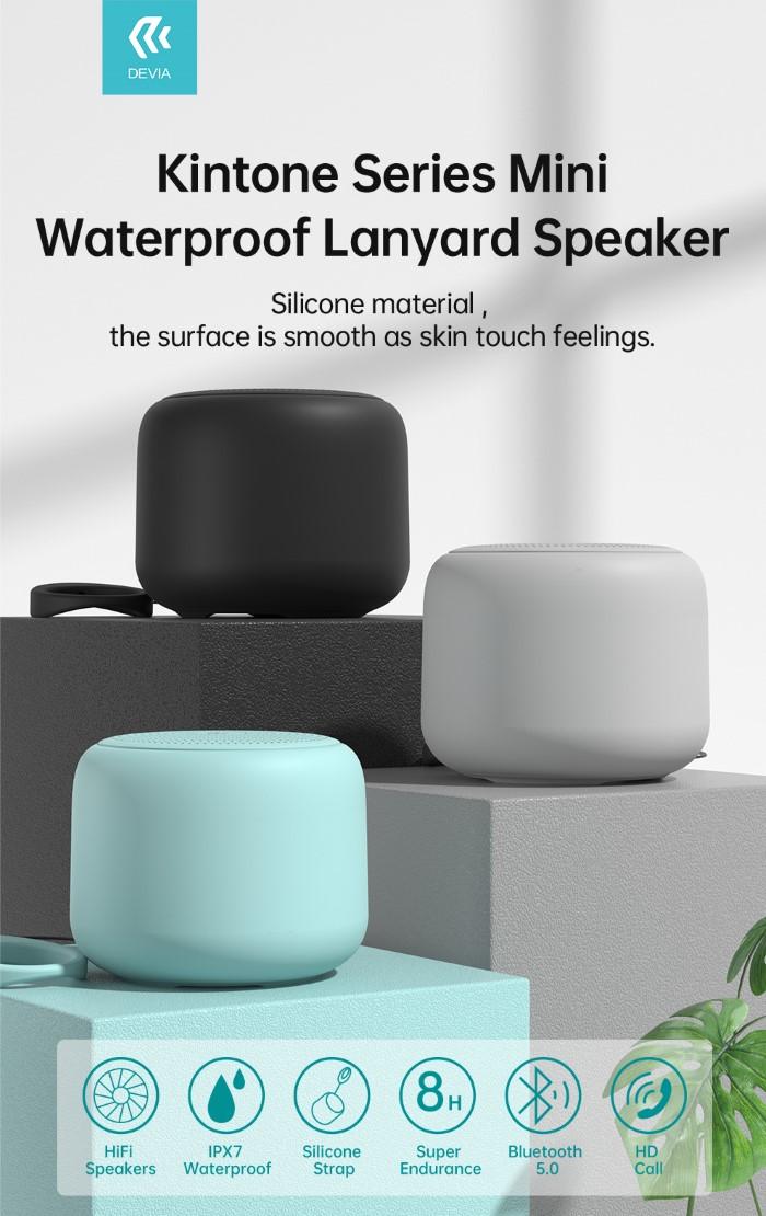 Altoparlante Bluetooth 5,0 5W in silicone Waterproof Verde