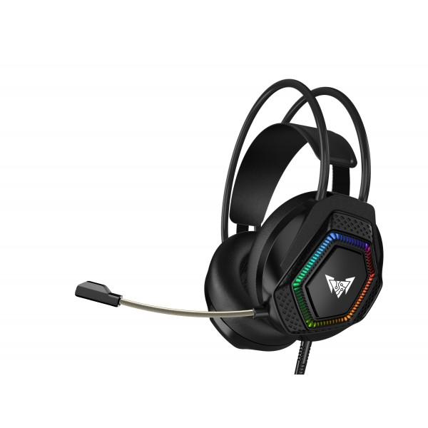 CROWN CUFFIE GAMING RGB CON MICROFONO CMBH-121