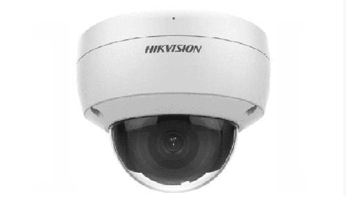 DOME IP Hikvision 4MP, Ottica Fissa 2.8mm PoE, ACUSENSE