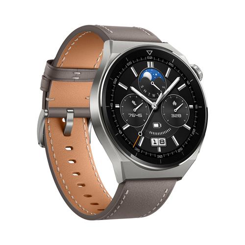 Huawei WATCH GT 3 Pro 3,63 cm [1.43] AMOLED 46 mm Digitale 466 x 466 Pixel Touch screen 4G Titanio GPS [satellitare] (Watch GT3