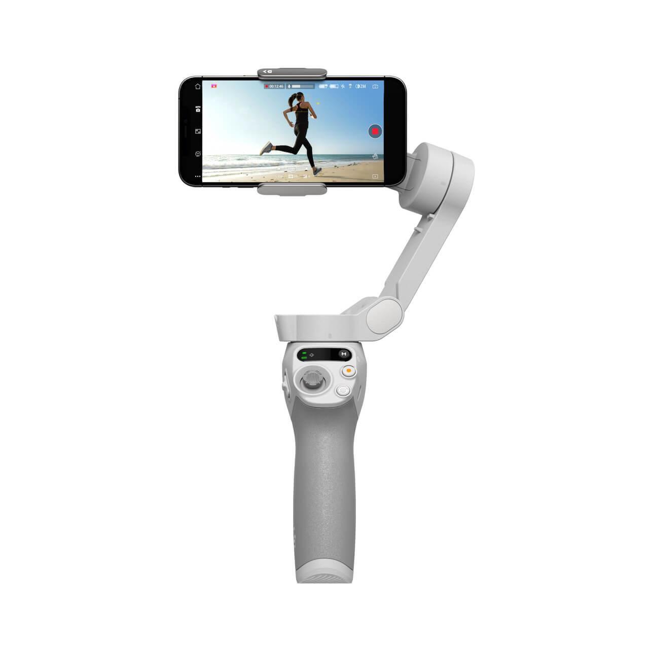 DJI Osmo Mobile SE Stabilizzatore per fotocamera per smartphone Grigio, Bianco (DJI Osmo Mobile SE)