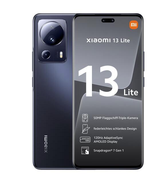 XIAOMI 13 LITE DUAL SIM 8+128GB BLACK DE