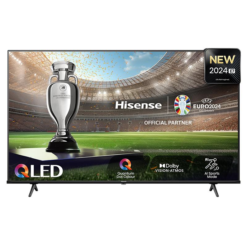 Smart TV QLED 4K Hisense 50E77NQ da 127 cm 50".